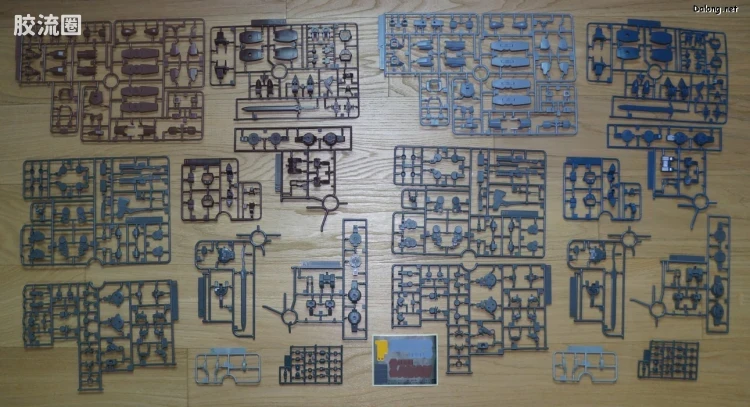 高达铁血的奥尔芬斯 HG 1/144 网络限定版 格雷兹(地上战式样) 套装 - 图片